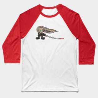 Haunted Sephiroth Baseball T-Shirt